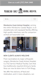 Mobile Screenshot of mendovet.com